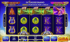snai casino age of the gods