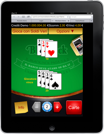 casino per ipad