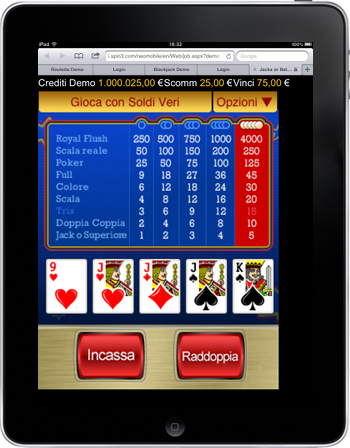 casino per ipad