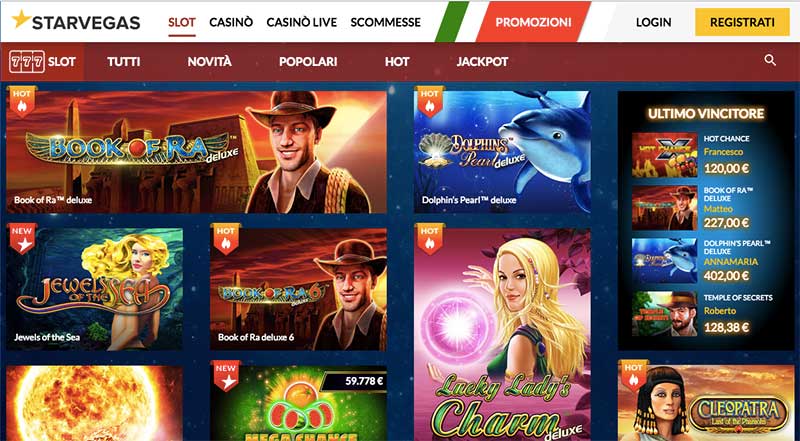 starvegas slot gratis