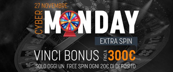 cyber monday di snai