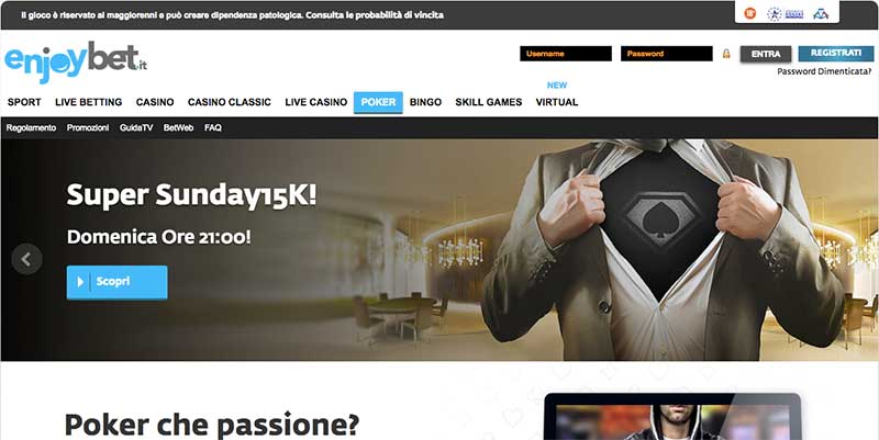 enjoybet poker