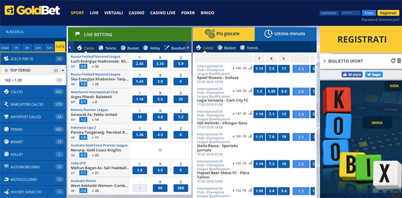goldbet sport