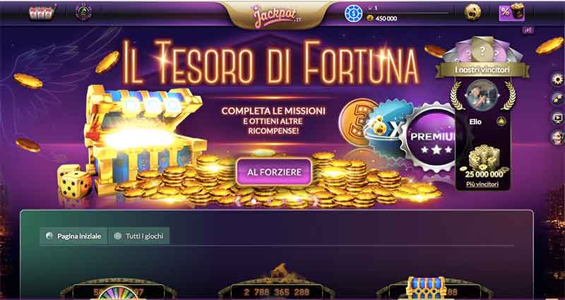 jackpot.it homepage