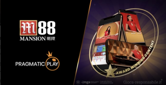 casino live di pragmatic play su M88